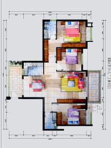 约130㎡  3室2厅2卫