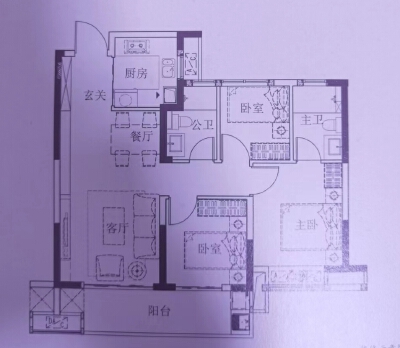 好三房，高层 首付25万看住玉湖，